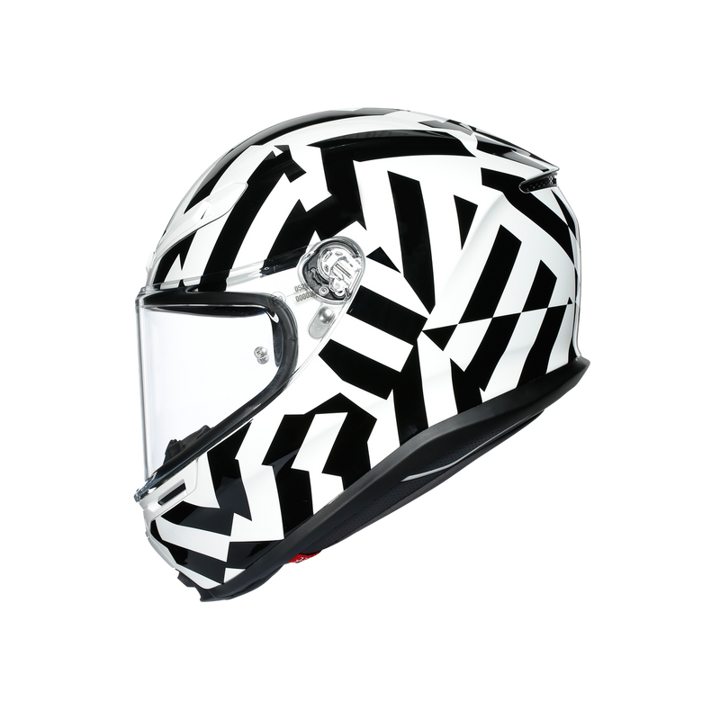 AGV K6 Secret Black White Road Helmet Size XS 54cm