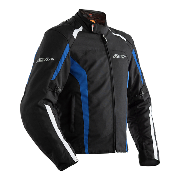 RST Rider CE Textile Jacket Black Blue 44 L Large Size