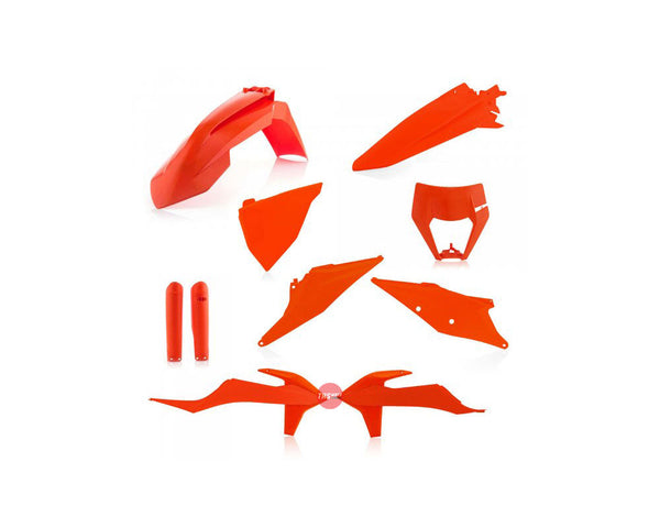 Acerbis Full Plastic Kit Orange EXC/EXCF 2020