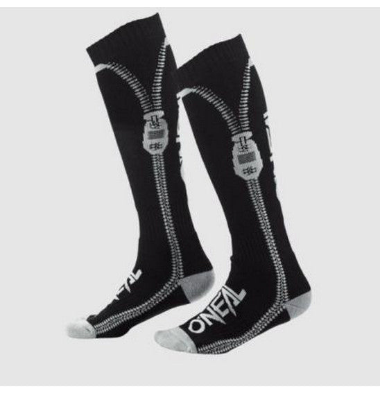 Oneal PRO MX ZIPPER Black One Size Socks