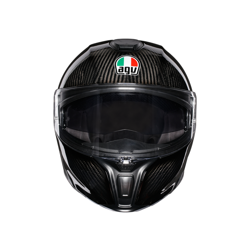 AGV Sportmodular Glossy Carbon Black Road Helmet Size Small 56cm