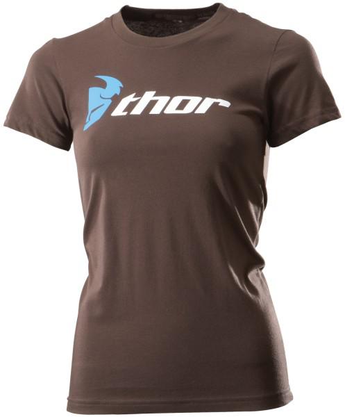 Thor Tee T Shirt Wmn Evanna Choc Sm Womens Chocolate Small