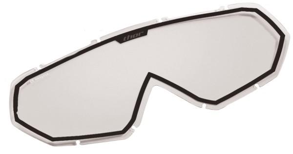 Thor Goggle Lens Enemy Youth Tearoff Clear Black